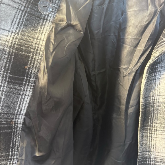 Lane Bryant Double-Breasted Faux-Wool Coat - Picture 7 of 7